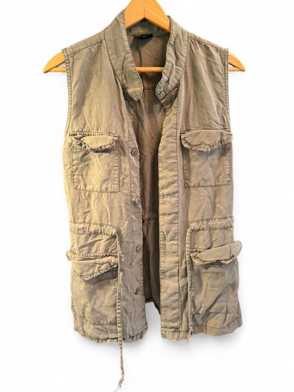 Miss Sixty Olive Utility Vest